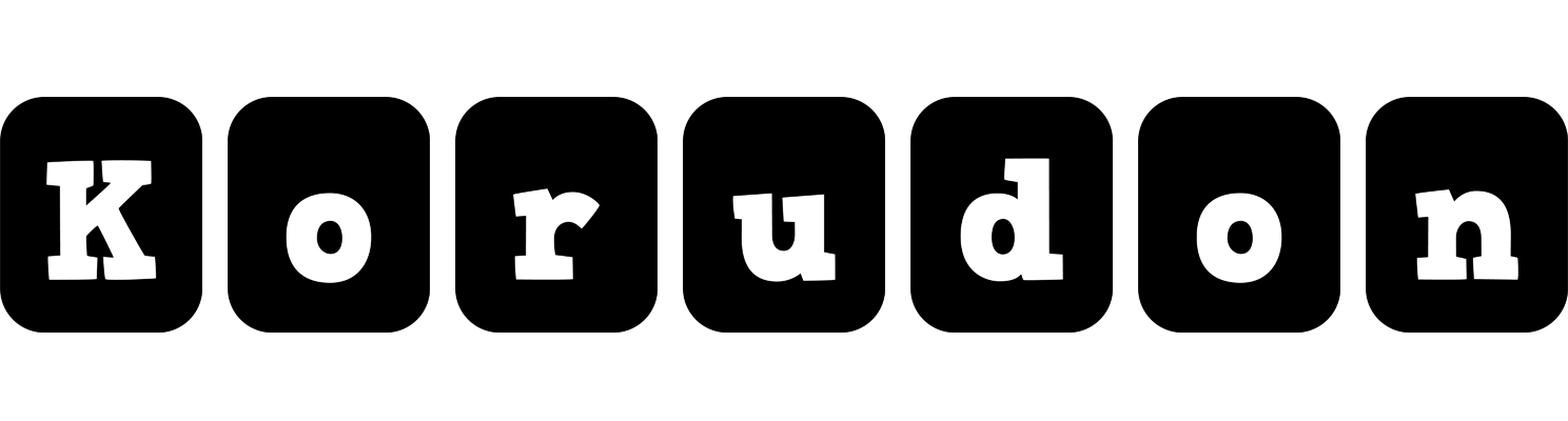 Korudon box logo