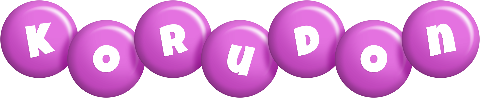 Korudon candy-purple logo