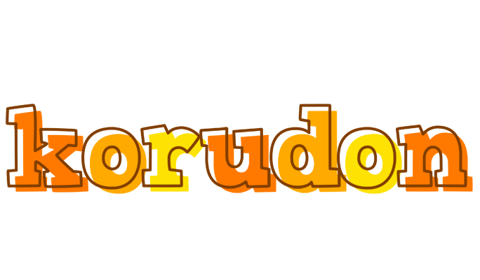 Korudon desert logo