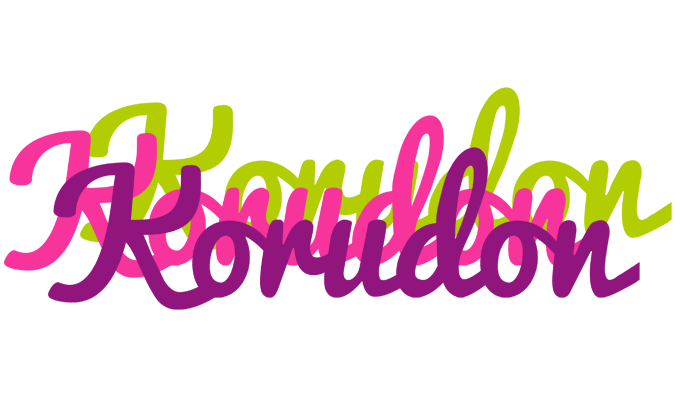 Korudon flowers logo