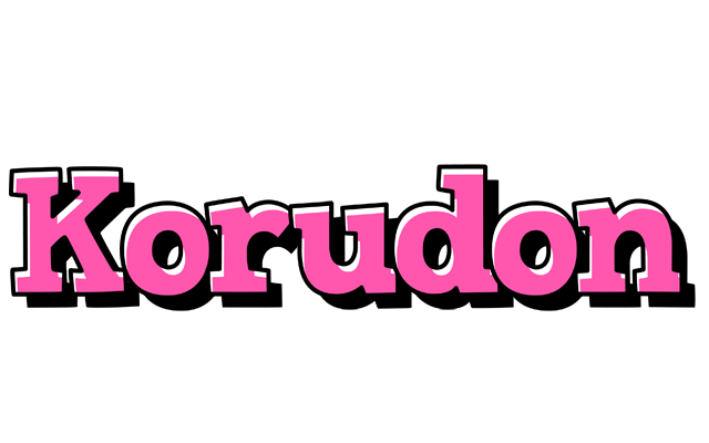 Korudon girlish logo