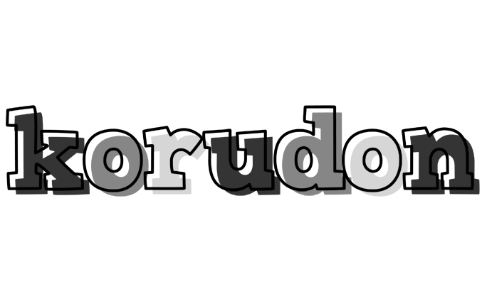 Korudon night logo