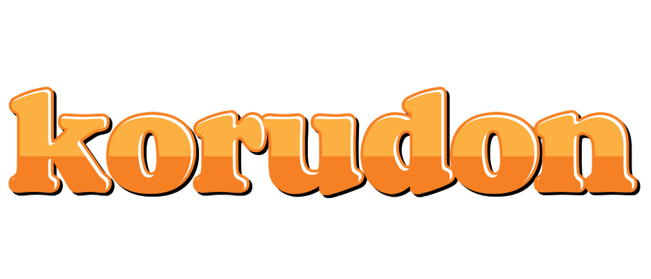 Korudon orange logo