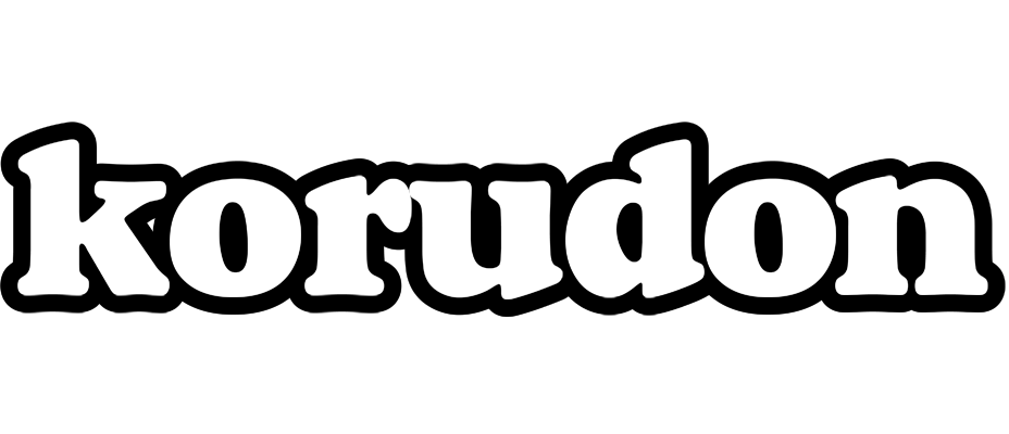Korudon panda logo