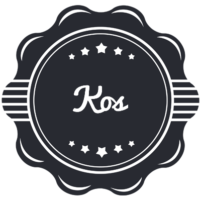 Kos badge logo