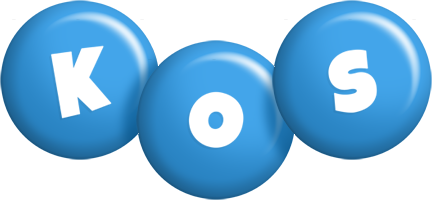 Kos candy-blue logo