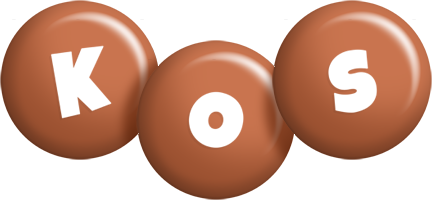Kos candy-brown logo