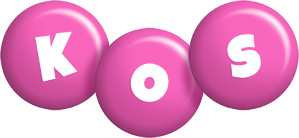 Kos candy-pink logo