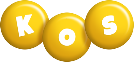 Kos candy-yellow logo