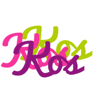 Kos flowers logo