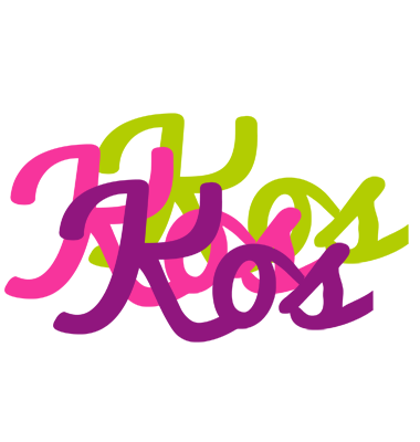Kos flowers logo