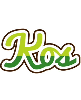 Kos golfing logo