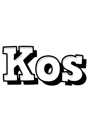 Kos snowing logo