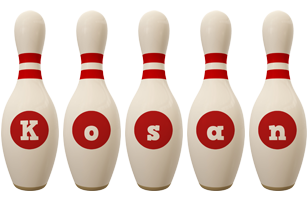 Kosan bowling-pin logo