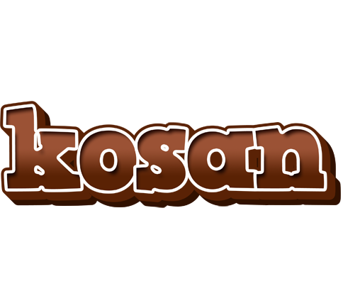 Kosan brownie logo