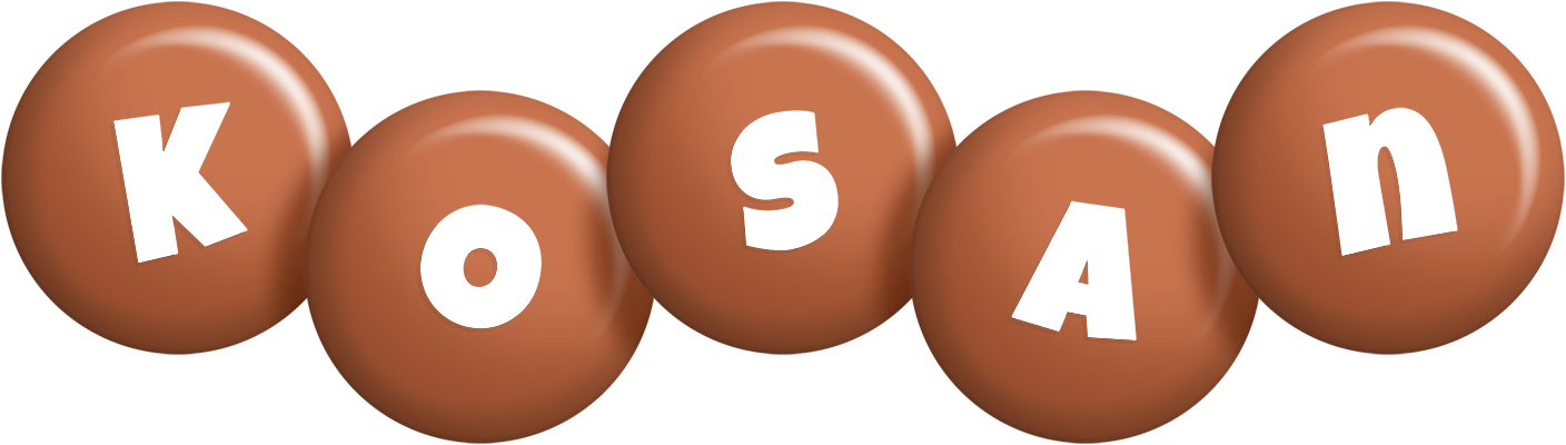 Kosan candy-brown logo