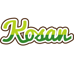 Kosan golfing logo