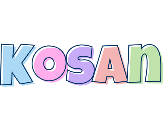 Kosan pastel logo