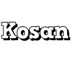 Kosan snowing logo