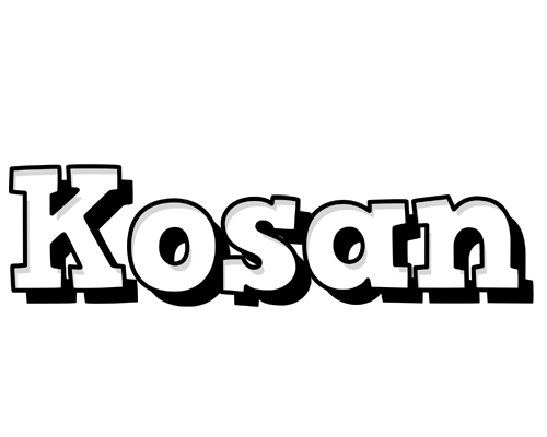 Kosan snowing logo
