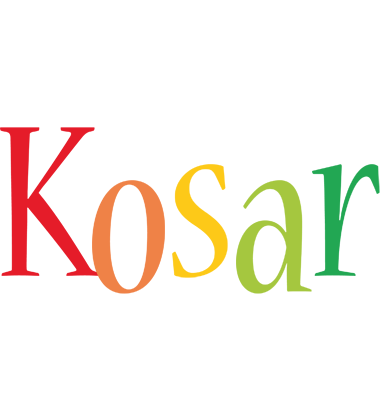 Kosar birthday logo