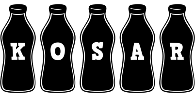 Kosar bottle logo