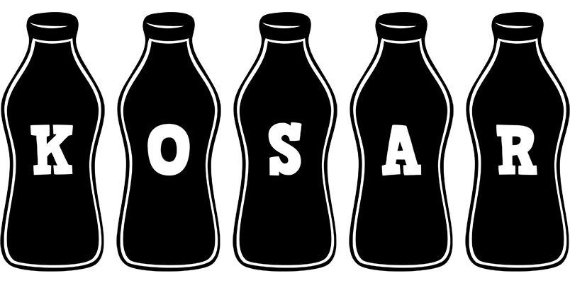 Kosar bottle logo