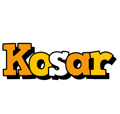 Kosar cartoon logo