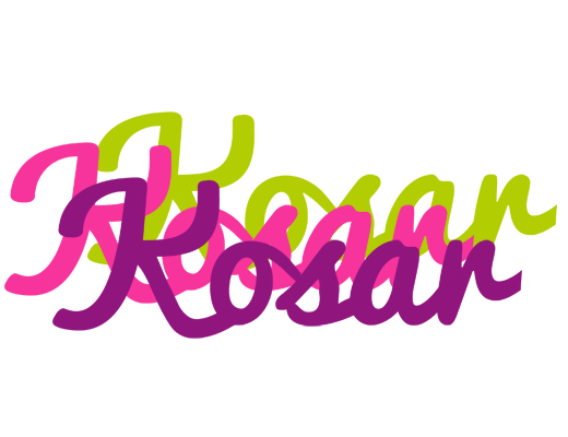 Kosar flowers logo