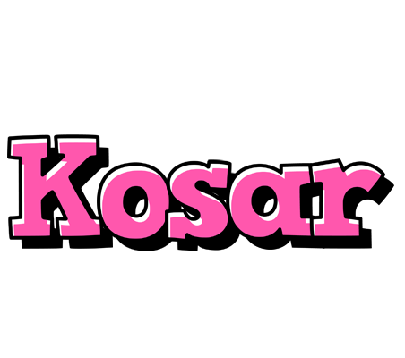 Kosar girlish logo