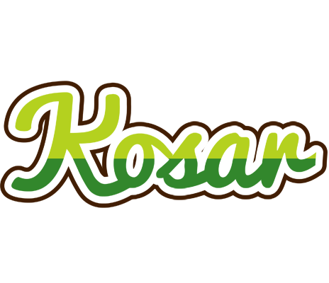 Kosar golfing logo
