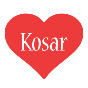 Kosar love logo