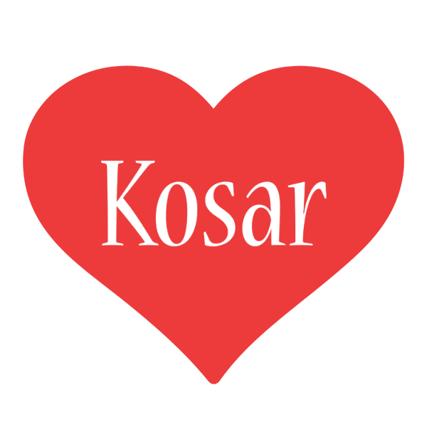 Kosar love logo
