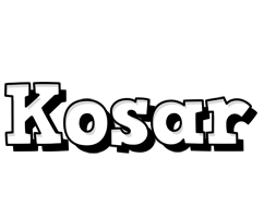 Kosar snowing logo