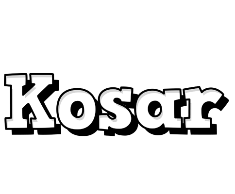 Kosar snowing logo