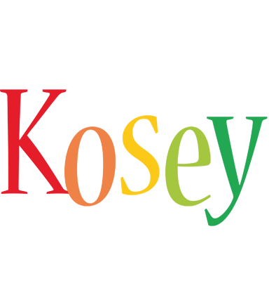 Kosey birthday logo