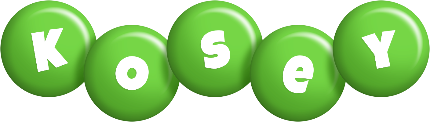 Kosey candy-green logo