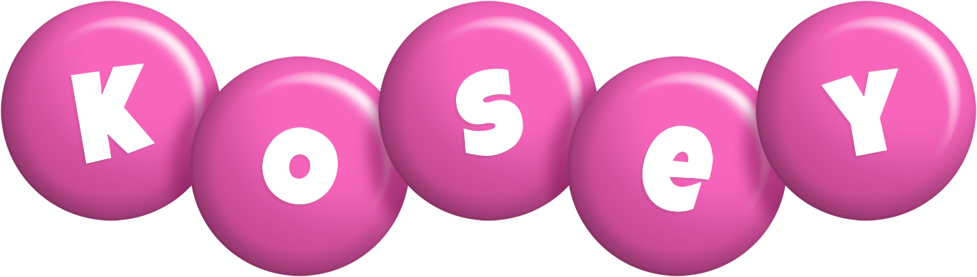 Kosey candy-pink logo
