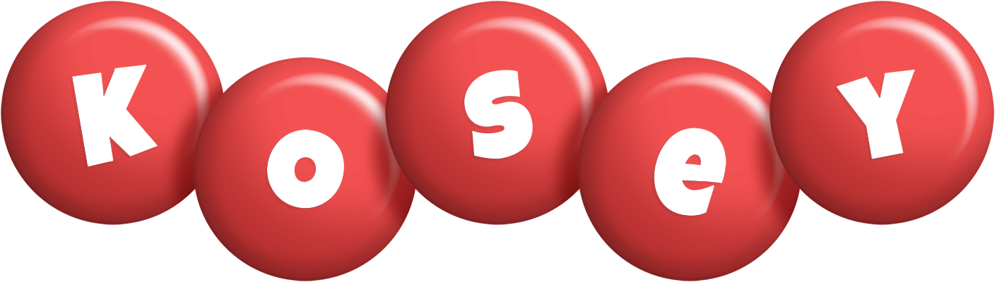 Kosey candy-red logo