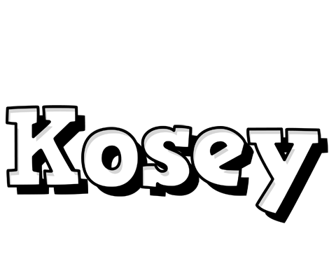 Kosey snowing logo