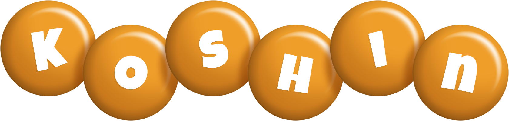 Koshin candy-orange logo