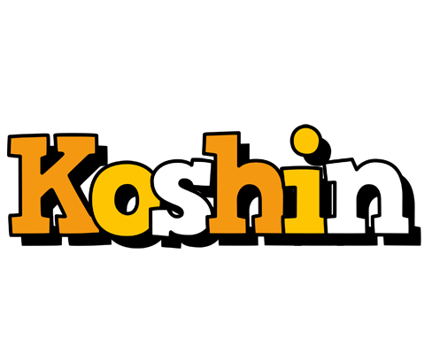 Koshin cartoon logo