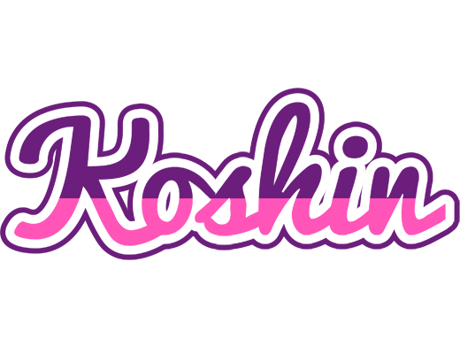 Koshin cheerful logo