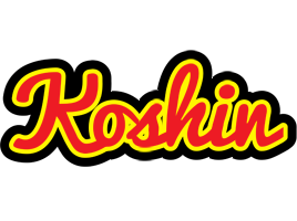 Koshin fireman logo