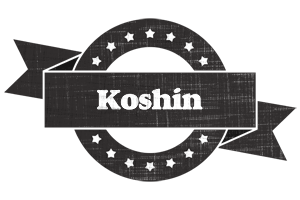 Koshin grunge logo