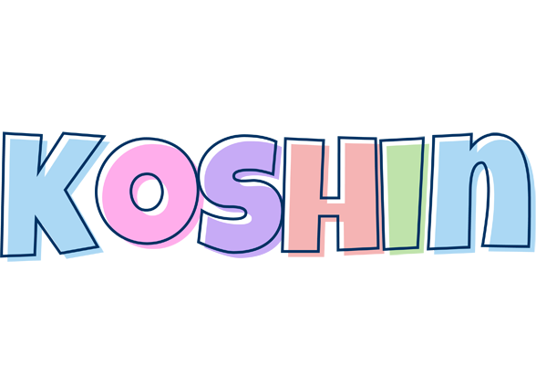 Koshin pastel logo