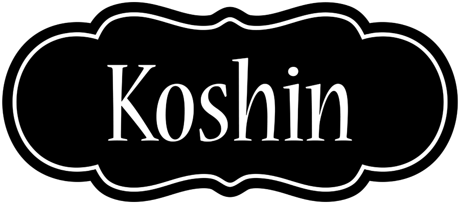 Koshin welcome logo