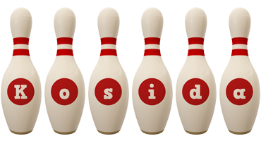 Kosida bowling-pin logo