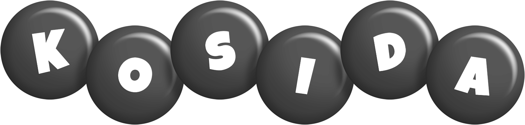 Kosida candy-black logo