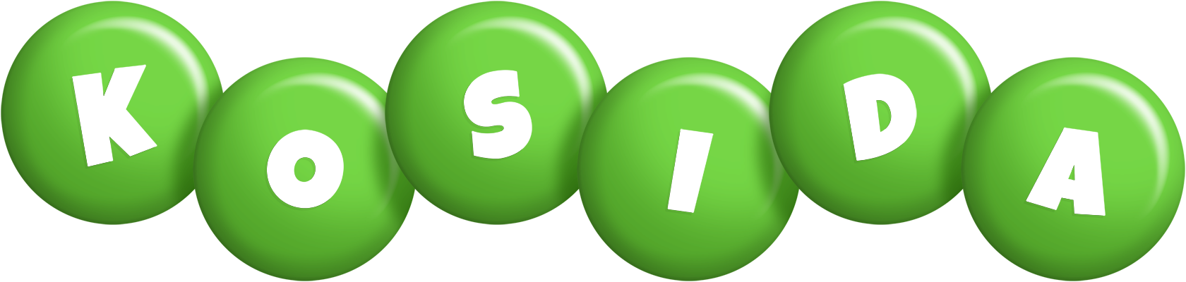 Kosida candy-green logo